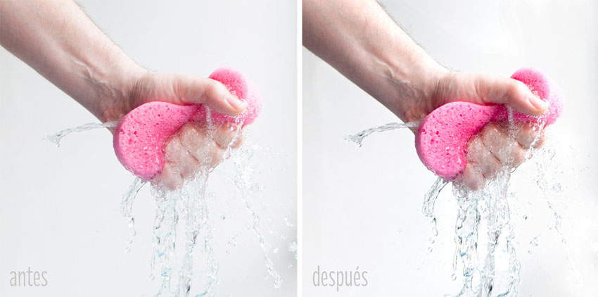 "antes y después" Agua by Sami Garra