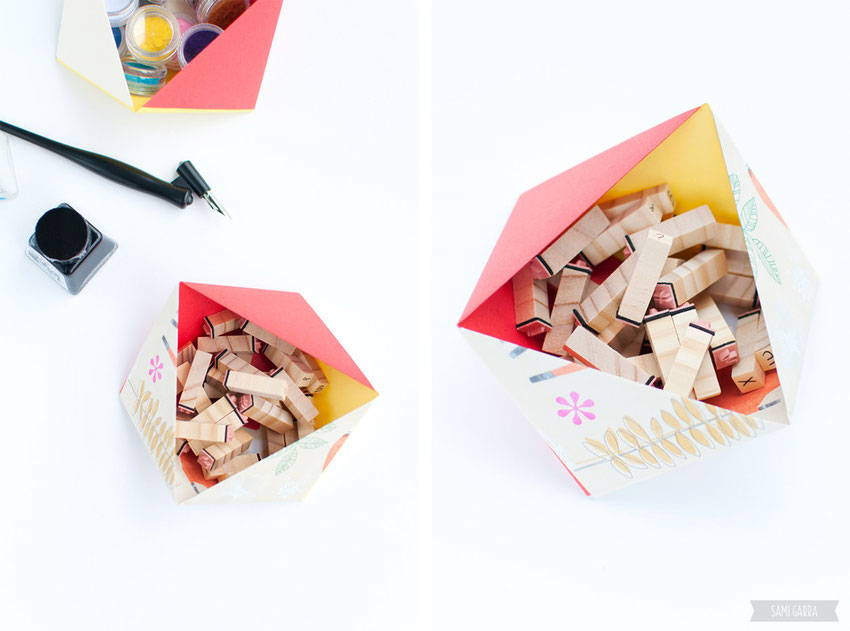 CRAFTERNOON: Origami Boxes! by Sami Garra