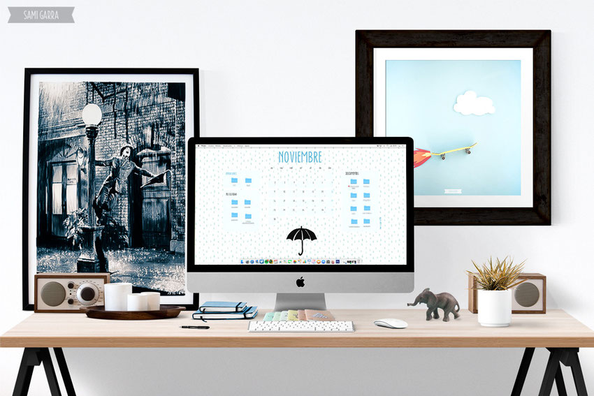 Freebies de calendario: NOVIEMBRE by Sami Garra