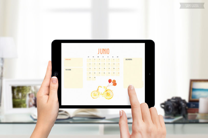 Descargable Calendarios Junio by Sami Garra