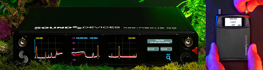 Sound Devices A20-Nexus Go VHF UHF