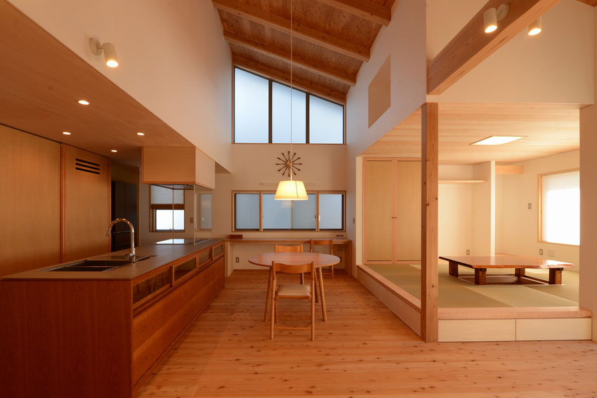 建築家　住宅設計　長野県松本市・安曇野の建築設計事務所　伊那の家Ⅰ　news設計室　設計監理　信州の住まい　県産材住宅