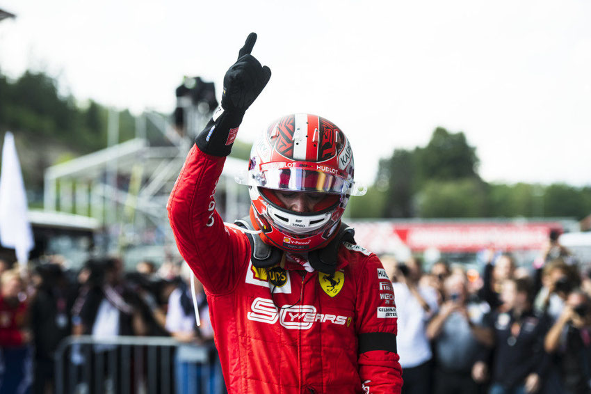 Prima vittoria di Charles con Ferrari.