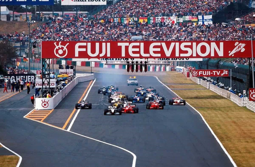 Partenza GP Giappone 1999