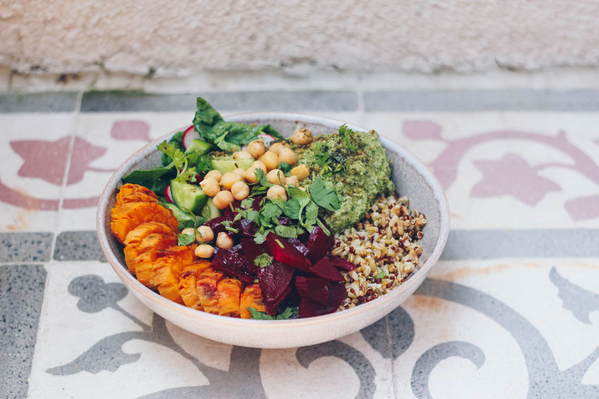 Bunte Buddha Bowl
