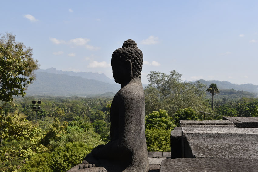Dyani Buddha op de Borobudur