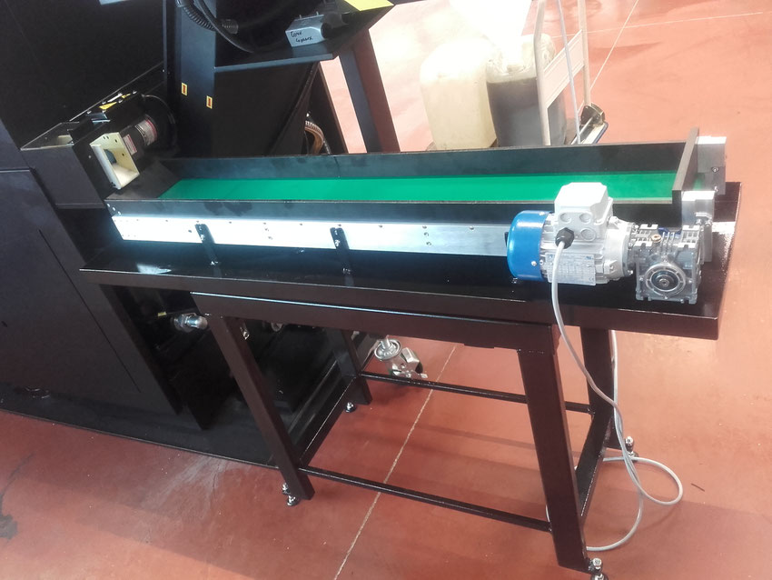 table d'accumulation pour pièces de décolletage