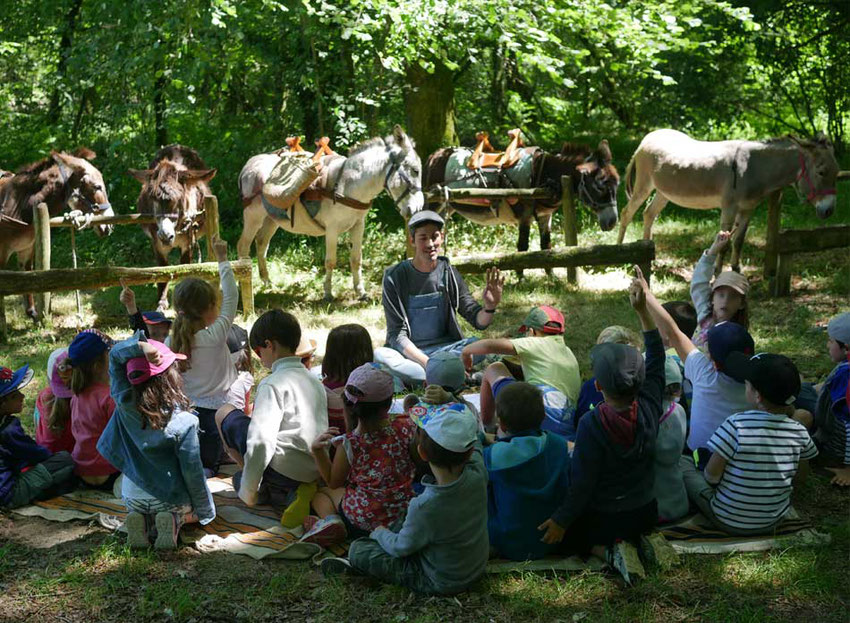 sortie scolaire avec des maternelles