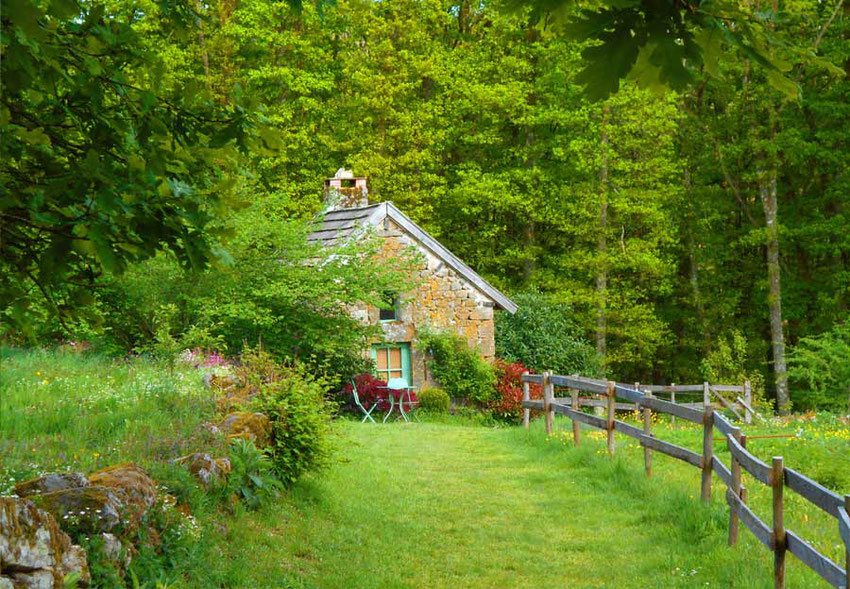 chambre à la ferme des Ânes de Vassivière
