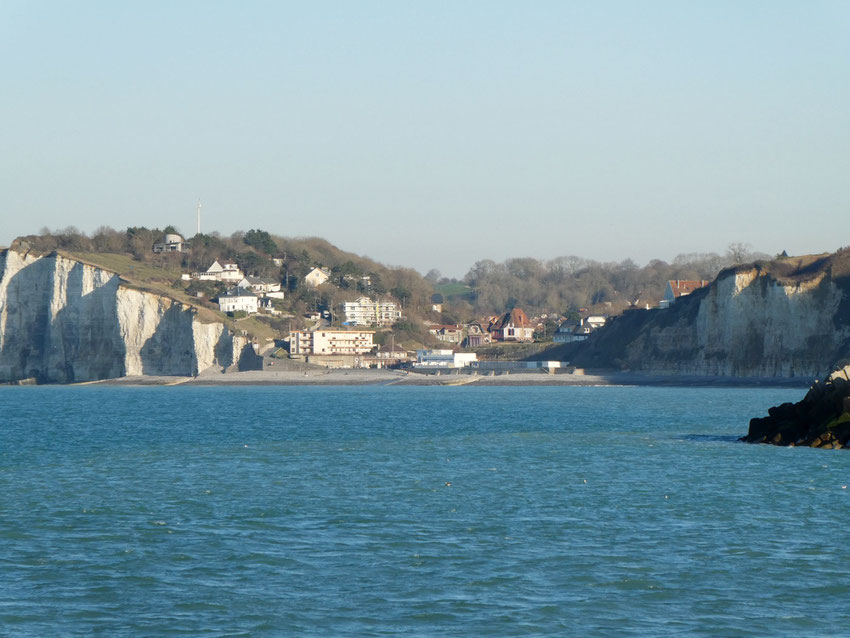 A côté de Dieppe, la petite station balnéaire de Puys