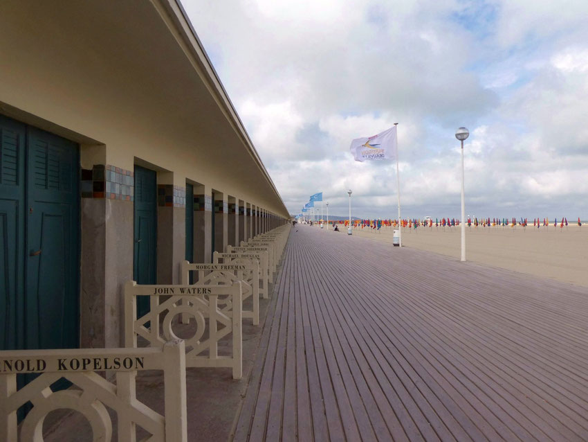 Les planches les plus célèbres du monde Deauville