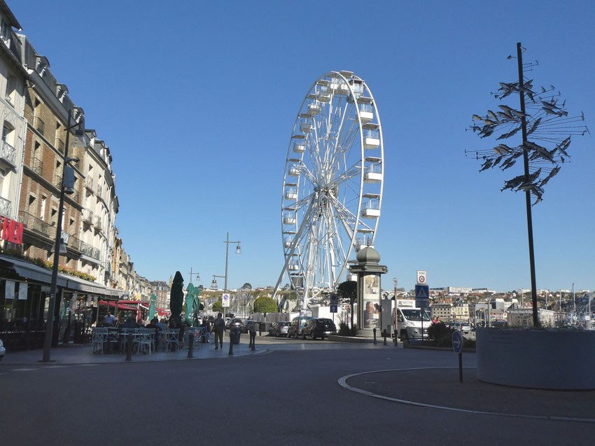 Dieppe, centre-ville et port de plaisance