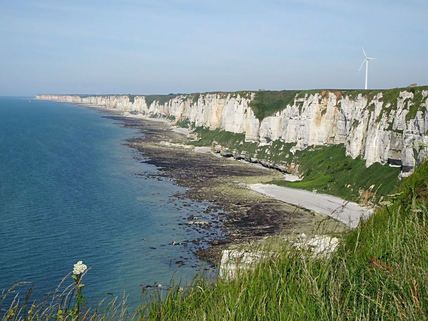 Côte normande à Fécamp