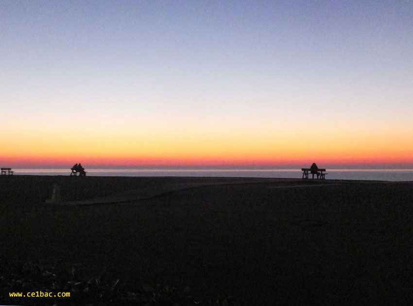 Soir d'automne à Cayeux