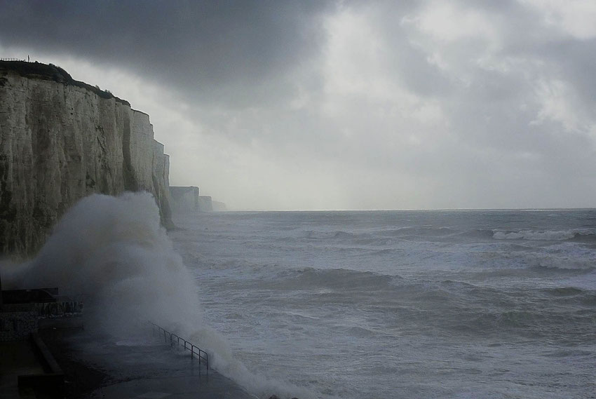 Tempête à Ault