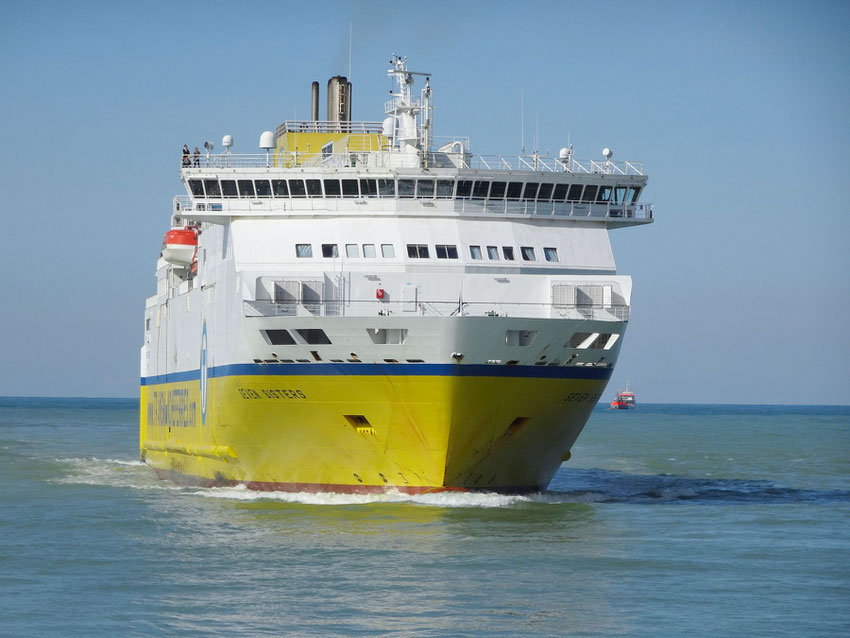 Le Transmanche arrive à Dieppe