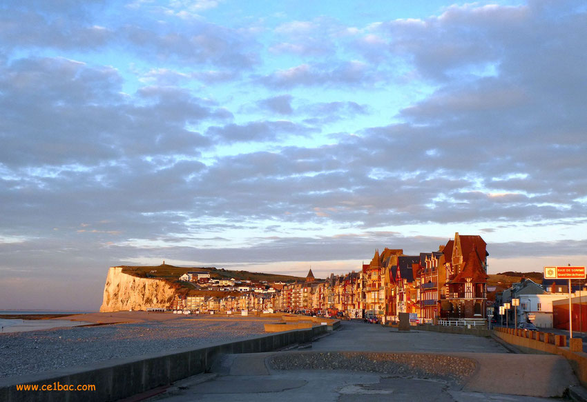 Coucher de soleil à Mers-les-Bains