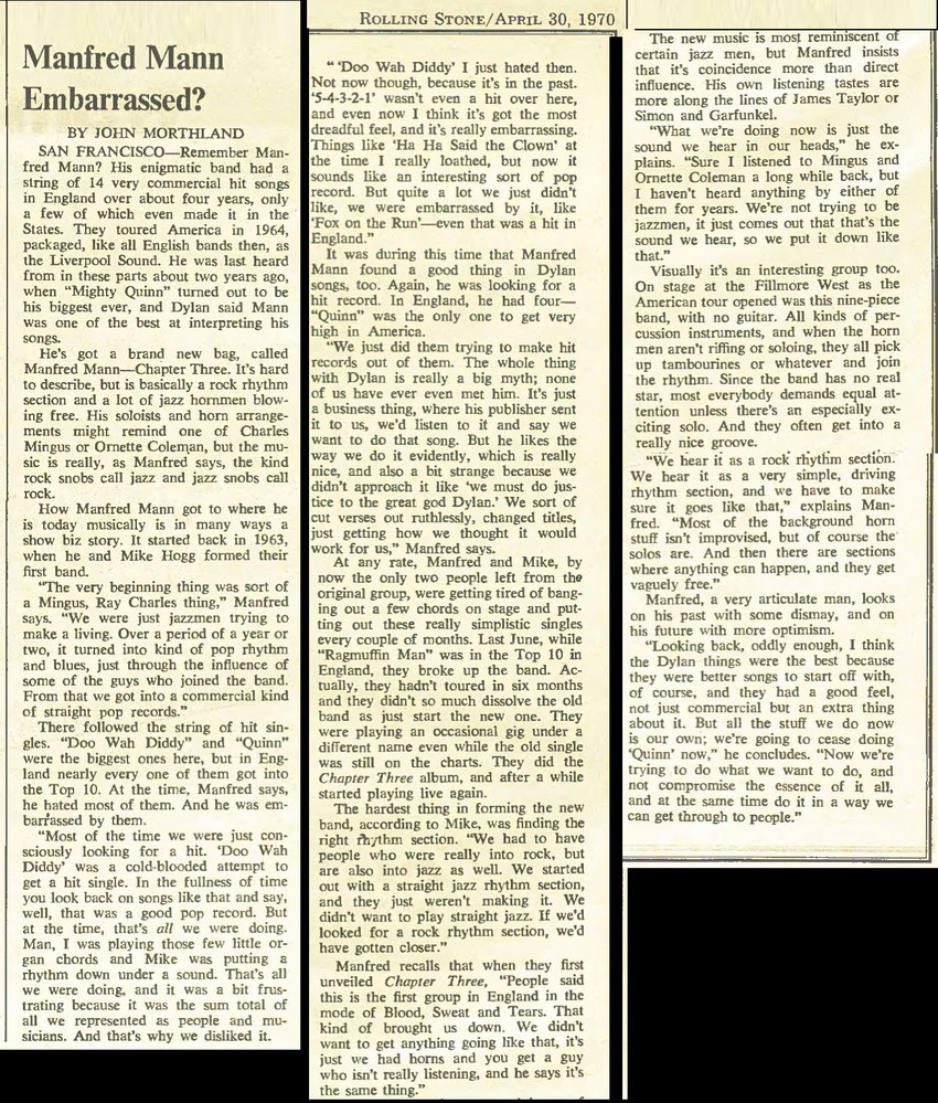 Rolling Stone (US) - Chapter 3 article 1970