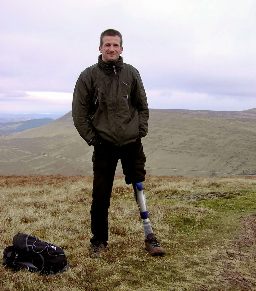 My first walk in the hills after my amputation: Hay Bluff and Lord Hereford's Knob in the Brecon Beacons