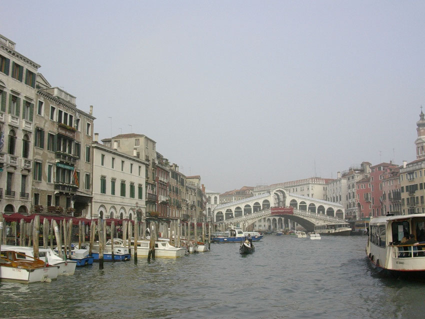 Canale Grande mit Rialto-Brücke, Venedig