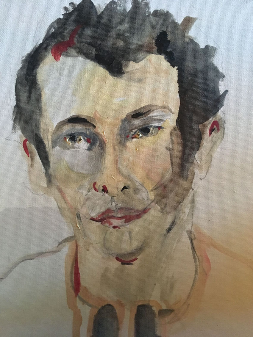bar peinture a l huile d anne lizy