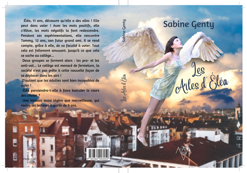 "Les ailes d'Eléa", une histoire fantastique pour la jeunesse, un roman positif pour tous
