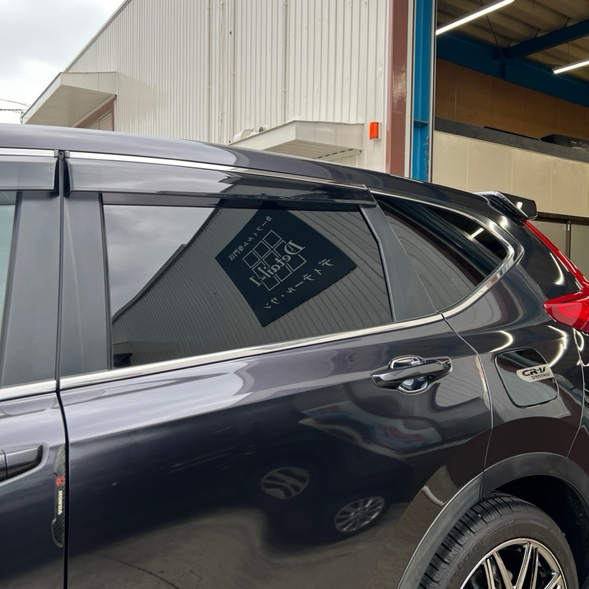 ホンダ　CR-V　カーフィルム施工　新潟　WINCOS Premium series HCD-03G　後席の快適性アップ
