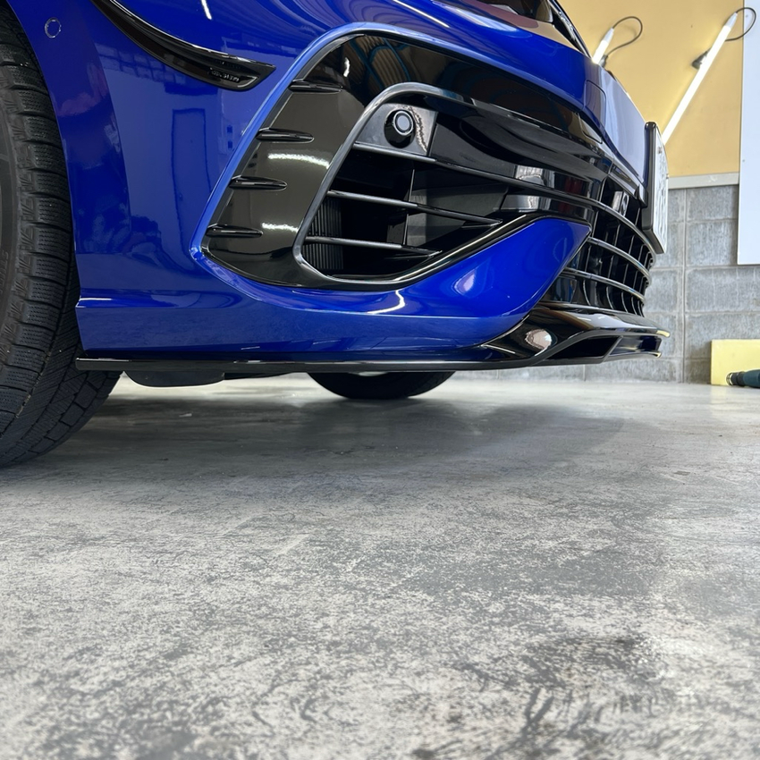 Volkswagen・Golf R　プロテクションフィルム　新潟　施工例　STEK　XPEL　フロントリップ