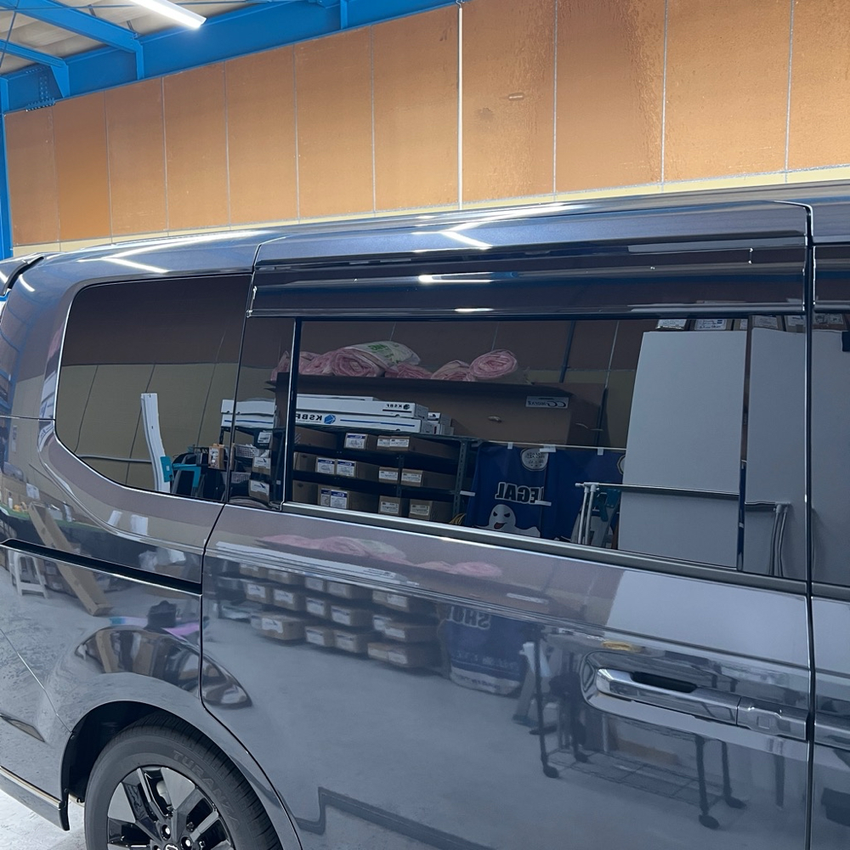 ホンダ ステップワゴン 遮熱スモークフィルム WINCOS GY-3IR リアサイド