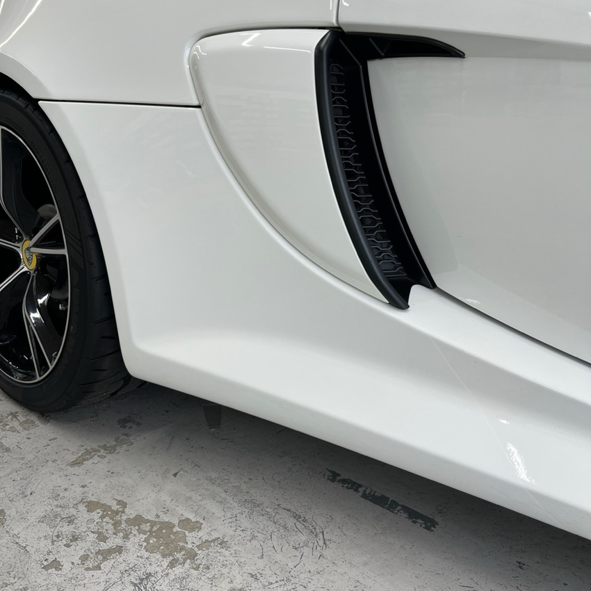 ロータス エキシージ　プロテクションフィルム施工　ストーンガード　施工後　運転席側　新潟