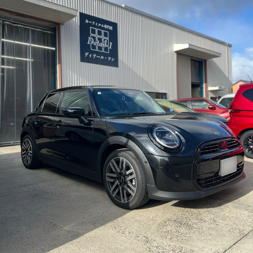 MINI・クーパー F65　カーフィルム施工　IR-85HD　暑さ対策　新潟