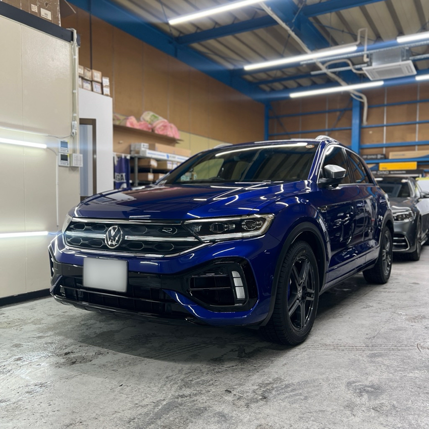 Volkswagen・T-ROC R　プロテクションフィルム　新潟　施工例