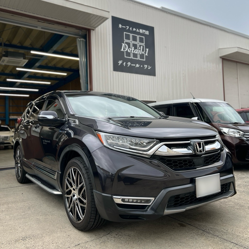 ホンダ　CR-V　カーフィルム施工　新潟　WINCOS Premium series HCD-03G　施工例