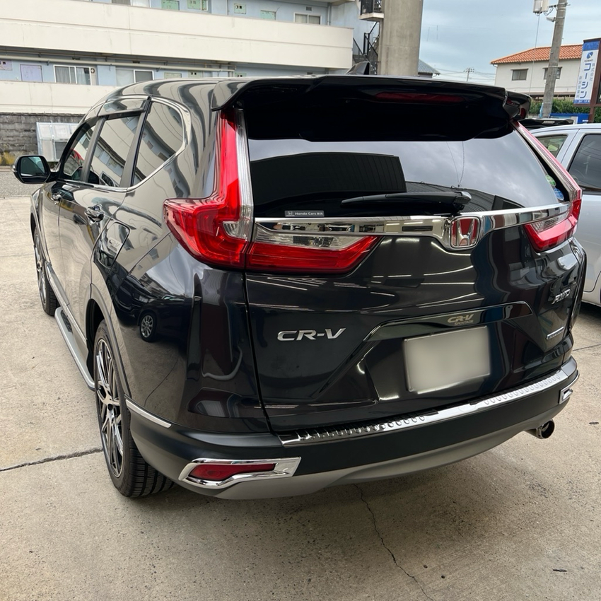 ホンダ　CR-V　カーフィルム施工　新潟　WINCOS Premium series HCD-03G　リアガラス施工後