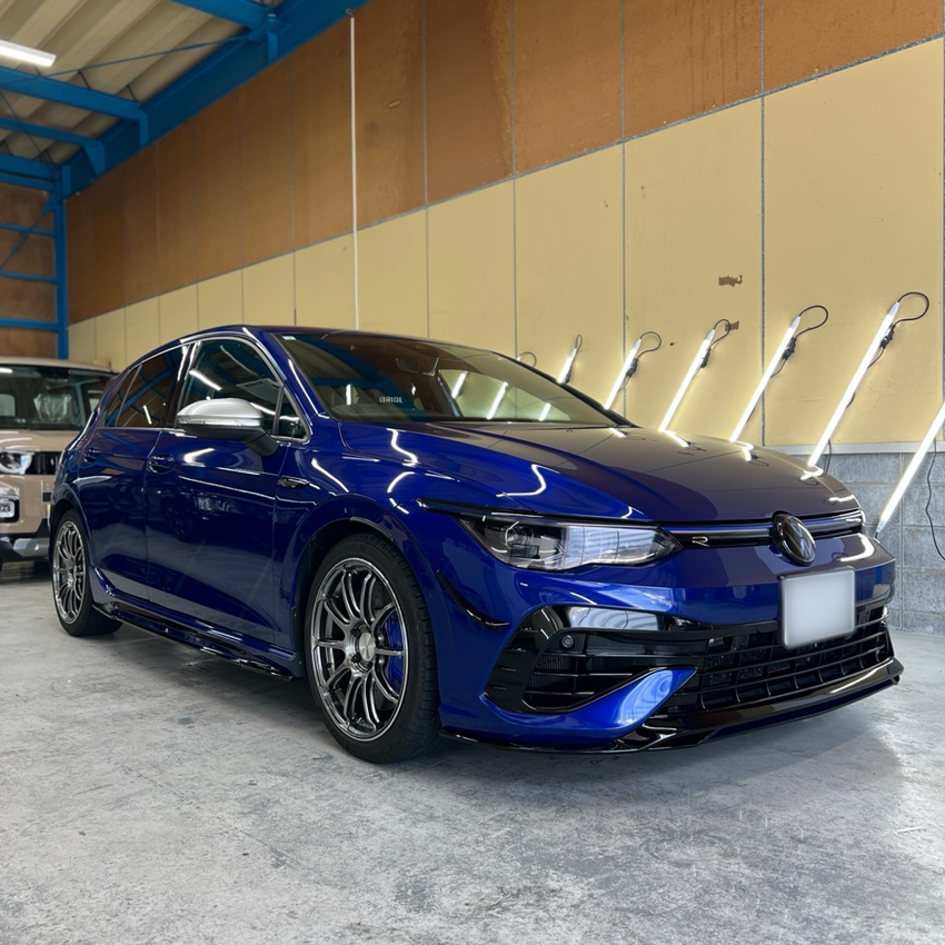 Volkswagen・Golf R　プロテクションフィルム　新潟　施工例　STEK　XPEL