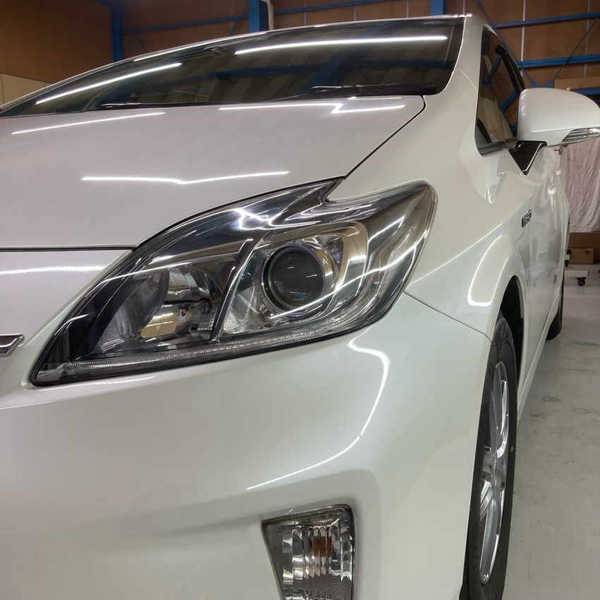 トヨタ プリウス 30系 ヘッドライトリペア 施工例 施工後③