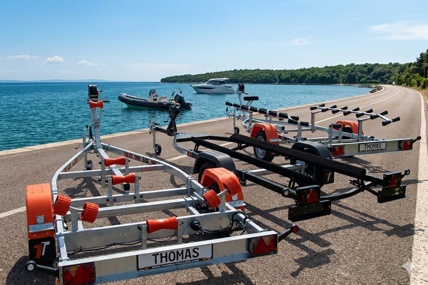Bootstrailer Schlauchboottrailer Jetski Anhänger 750kg kaufen Magdeburg ungebremst Bootslängen