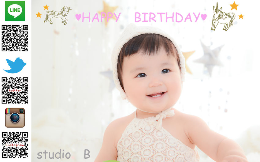 七五三 百日記念 お宮参り 赤ちゃん 家族写真 マタニティー 成人式 記念写真 入園 入学 名古屋市西区 スタジオB 寝相アート七五三 百日記念 お宮参り 赤ちゃん 家族写真 マタニティー 成人式 記念写真 入園 入学 名古屋市西区 スタジオ