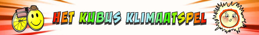 Logo Klimaatspel uit de jeugdstrip Mr Peeves.