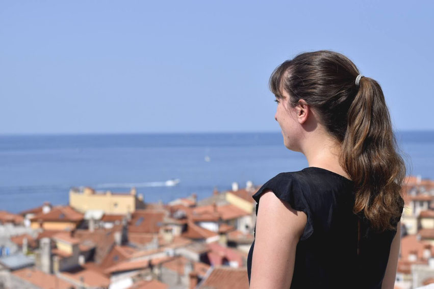 Piran Slowenien Ausblick