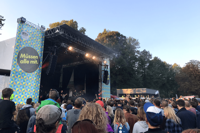 Kettcar beim Müssen alle mit Festival in Stade