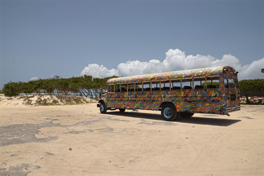 Bus Aruba Baby Beach