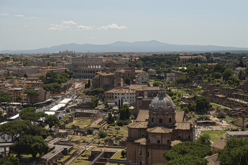 Viktor-Emanuelsdenkmal Aussichtspunkt Rom