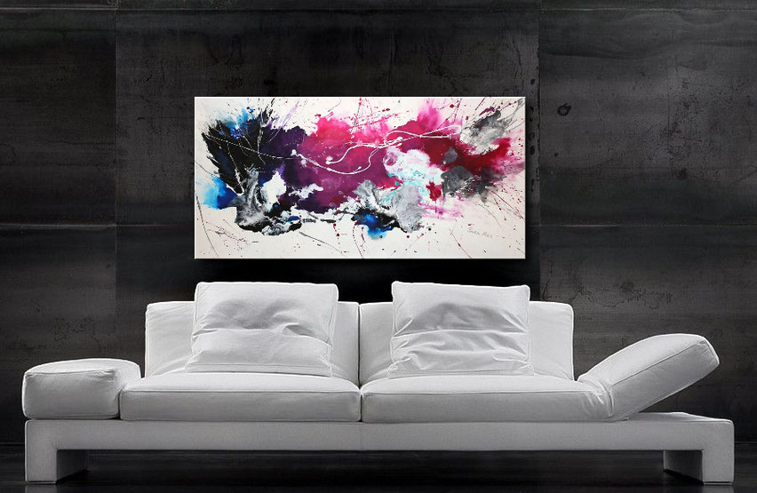 Fluid Art Painting 120 x 60 cm