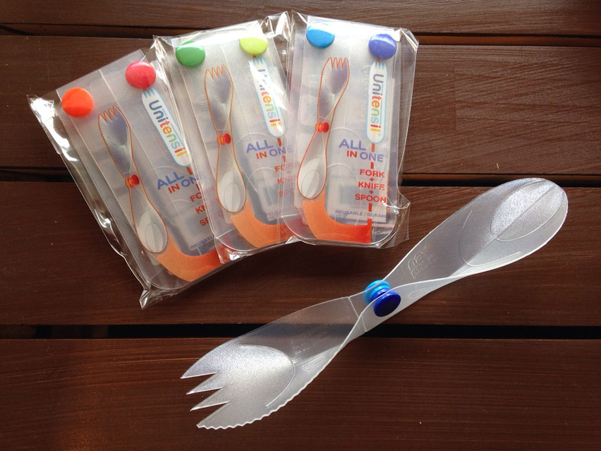 Unitensil(ユニテンシル)All In One Cutlery 各¥864(税込)