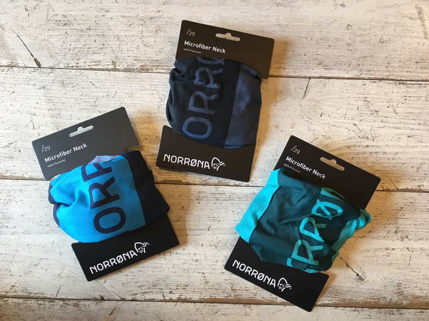 NORRONA(ノローナ)29 microfiber Neck 各¥3,240(税込)