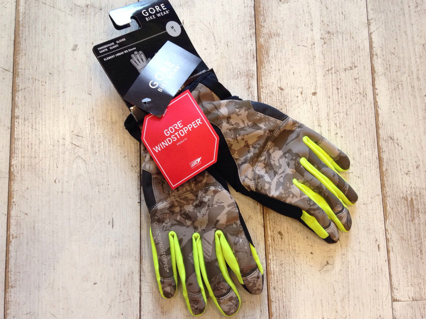 GORE BIKE WEAR（ゴア バイクウェアー）ELEMENT URABAN PRINT WS Gloves　￥9,720（税込）