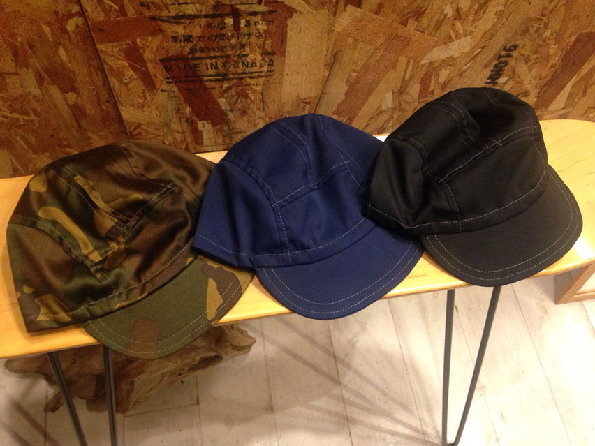 welldone JET CAP（オールコットン使用）　全3型　各￥4,104（税込）