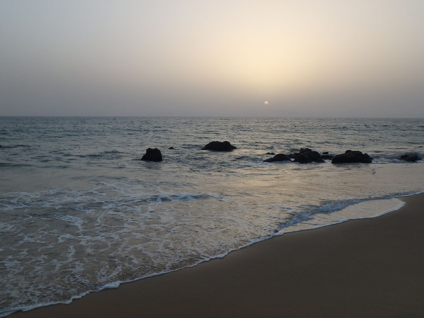 Popenguine beach - sunset