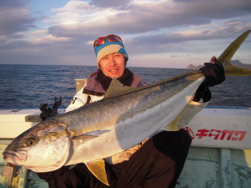 BIGなヒラマサ 98cm 7.36kg